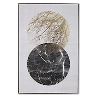 Lunar Framed Canvas