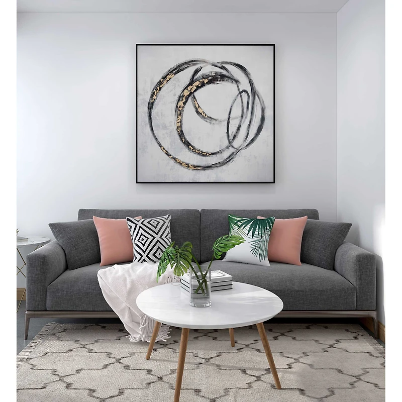 Circulo Hand Painted Canvas