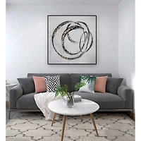 Circulo Hand Painted Canvas