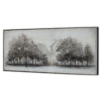 Toile peinte à la main « Wildwood Fog »