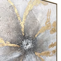 Toile peinte à la main « Brilliant Blossom »