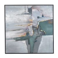 Malachite Hand Painted Canvas