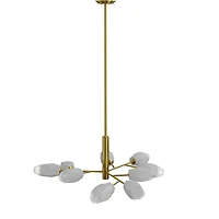 Catalina 9" Light Gold Chandelier