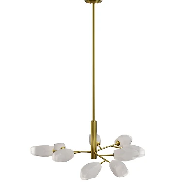 Lustre doré « Catalina » - 9 po