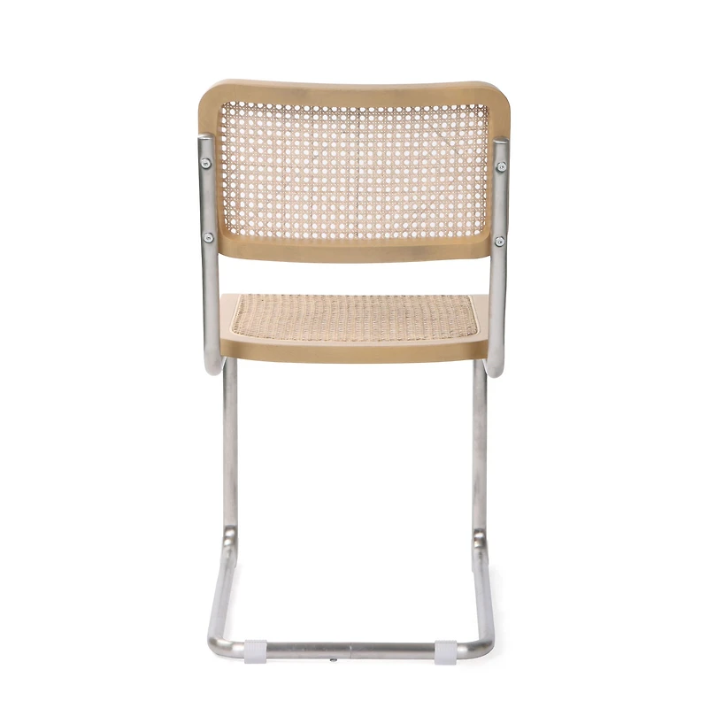 Set of 2 Arwan Natural Cane Dining Side Chair