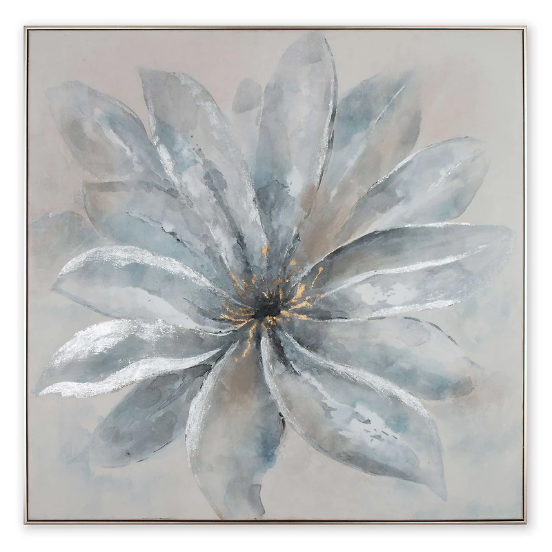 Radiant Blossom Hand painted Canvas