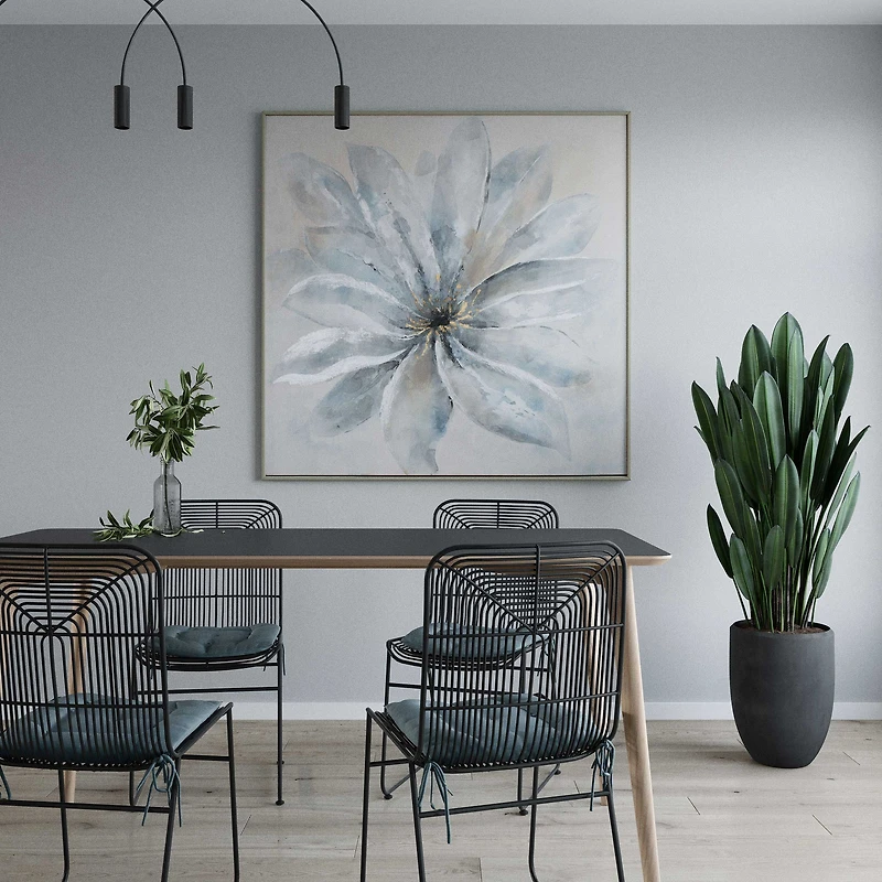 Radiant Blossom Hand painted Canvas