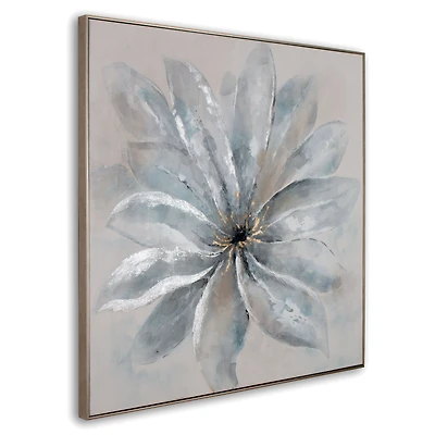 Radiant Blossom Hand painted Canvas