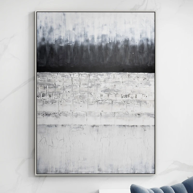 Afterlight Hand painted Framed Canvas