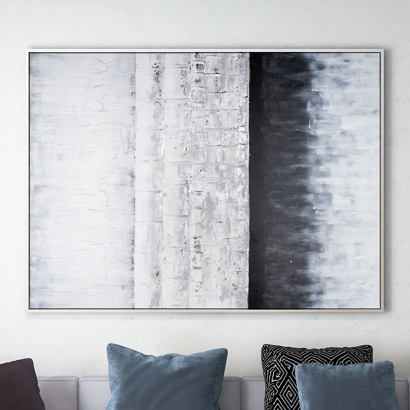 Afterlight Hand painted Framed Canvas