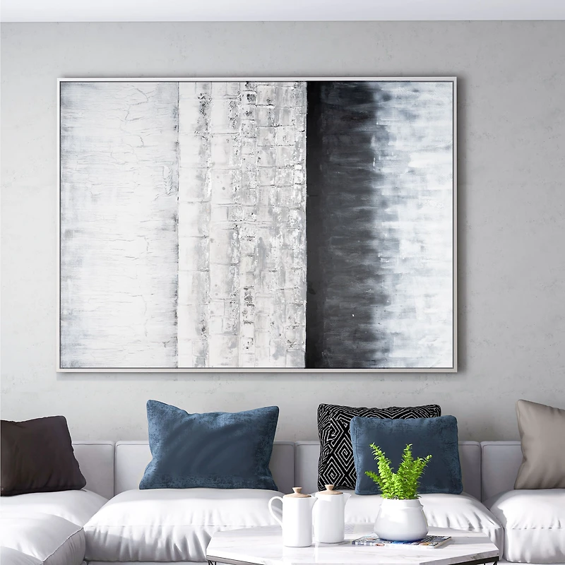 Afterlight Hand painted Framed Canvas