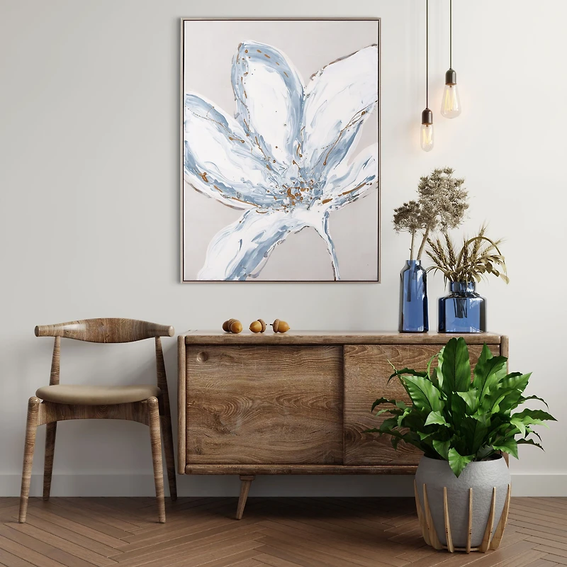 Whispers of a Lily Hand painted Canvas