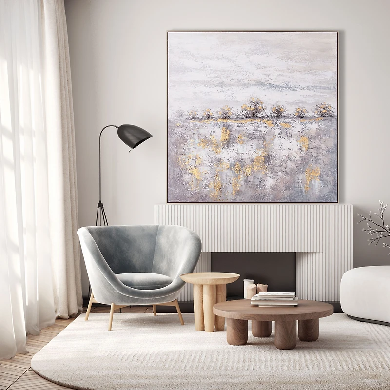 Rugged Vale Hand painted Canvas