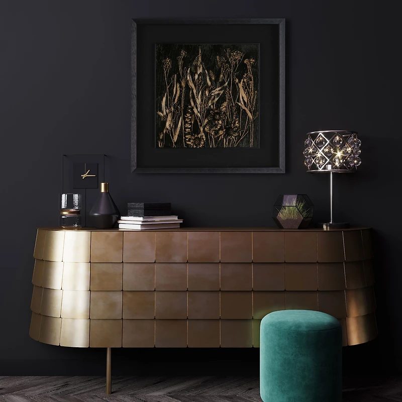 Twilight Garden I Shadow Box