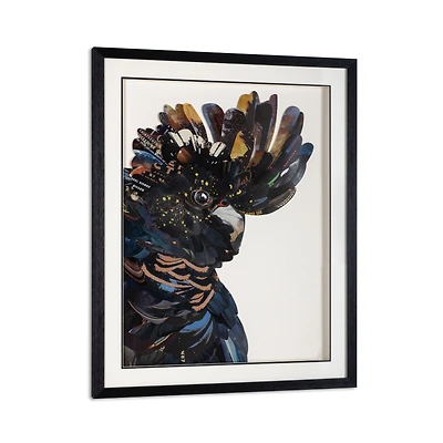 Boîte-cadre Mosaïque à plumes