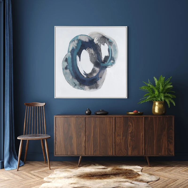 Ripples in Time Hand painted Canvas