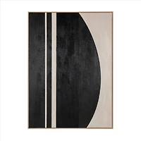 Dérive au‑delà I, toile peinte à la main