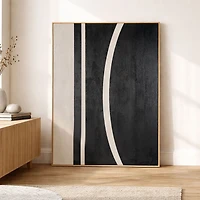 Dérive au‑delà II, toile peinte à la main