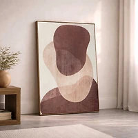 Earthen Strata II, Handed Painted Canvas