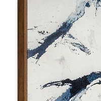 Rythme élémentaire, toile peinte à la main