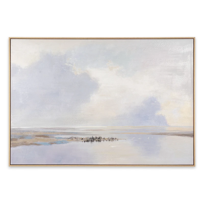 Distant Vista, Hand Painted Canvas