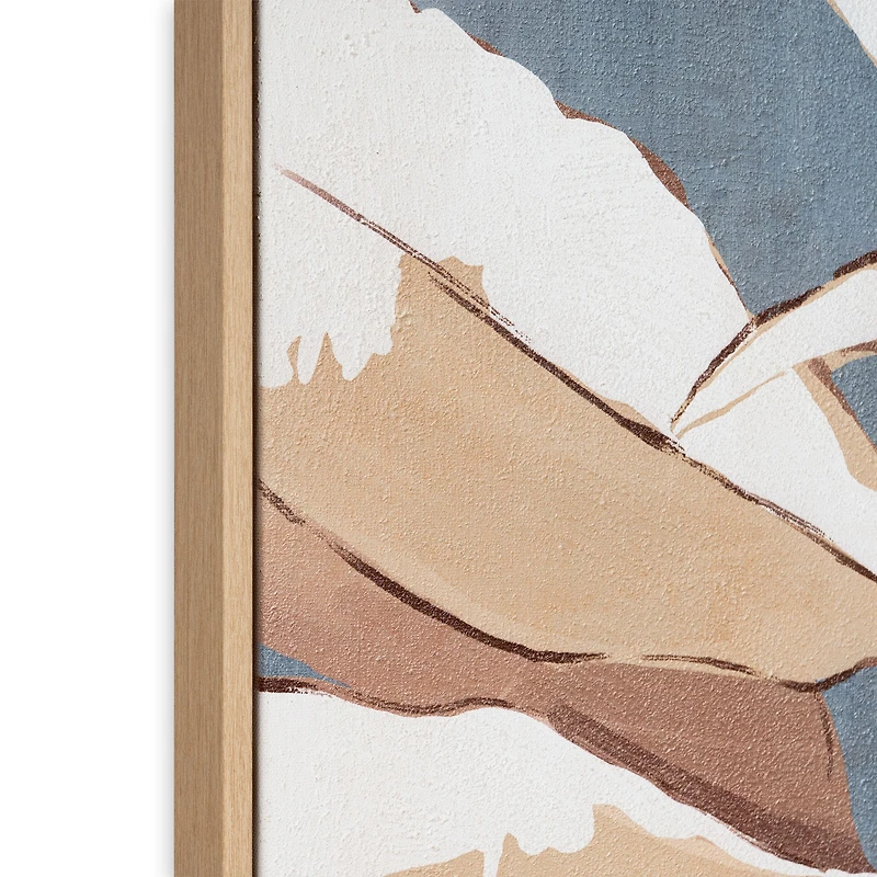 Floral Impression, Hand Painted Canvas