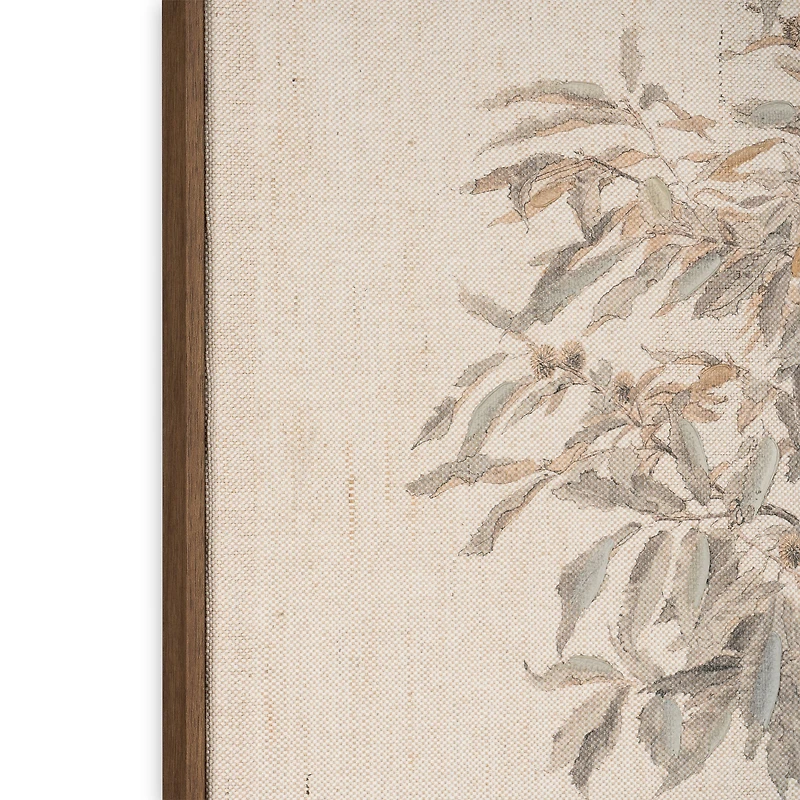 Botanical Whisper I, Hand Painted Canvas - Set of 2