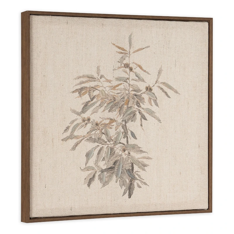 Botanical Whisper I, Hand Painted Canvas - Set of 2