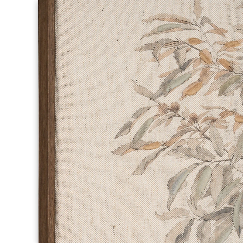 Botanical Whisper II, Hand Painted Canvas, Set of 2