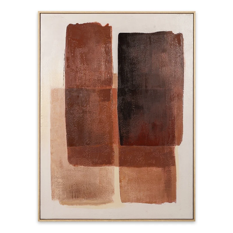 Hue Symmetry I, Small, Hand Painted Canvas