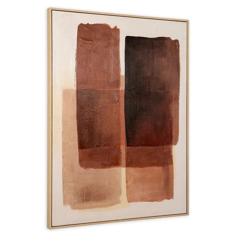 Symétrie des teintes I, petit format, toile peinte à la main