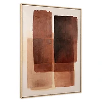 Symétrie des teintes I, petit format, toile peinte à la main