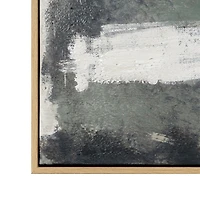 Green Expanse, Hand Painted Canvas