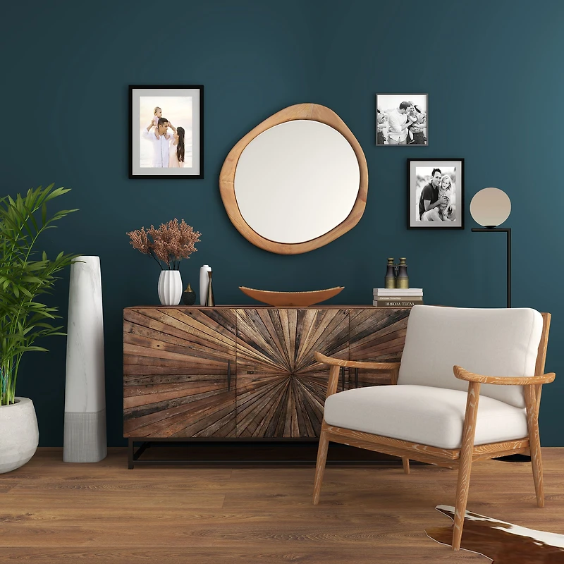 Sabine Wood Wall Mirror