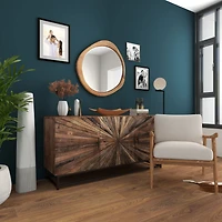 Sabine Wood Wall Mirror