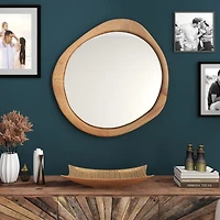 Sabine Wood Wall Mirror