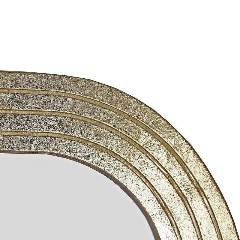 Vera Gold Wood Wall Mirror