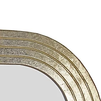 Vera Gold Wood Wall Mirror