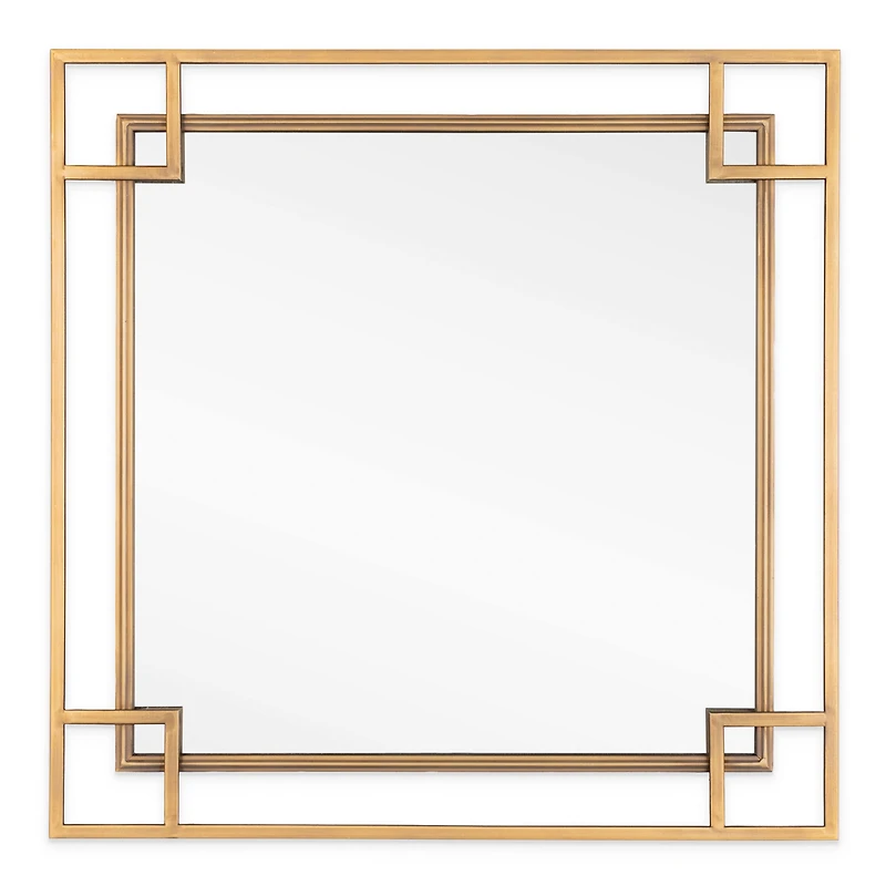 Mavis Bronze Metal Wall Mirror