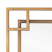 Mavis Bronze Metal Wall Mirror