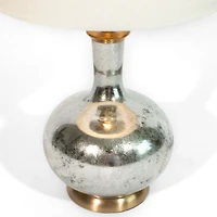 Lampe de table en verre Bianca