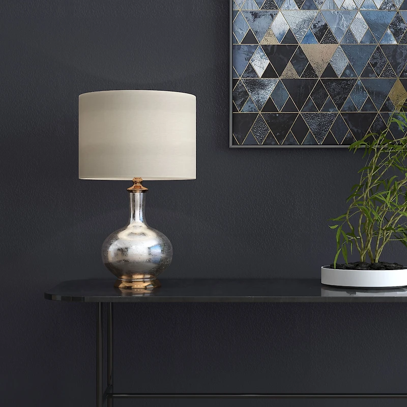 Lampe de table en verre Bianca