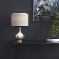Lampe de table en verre Bianca