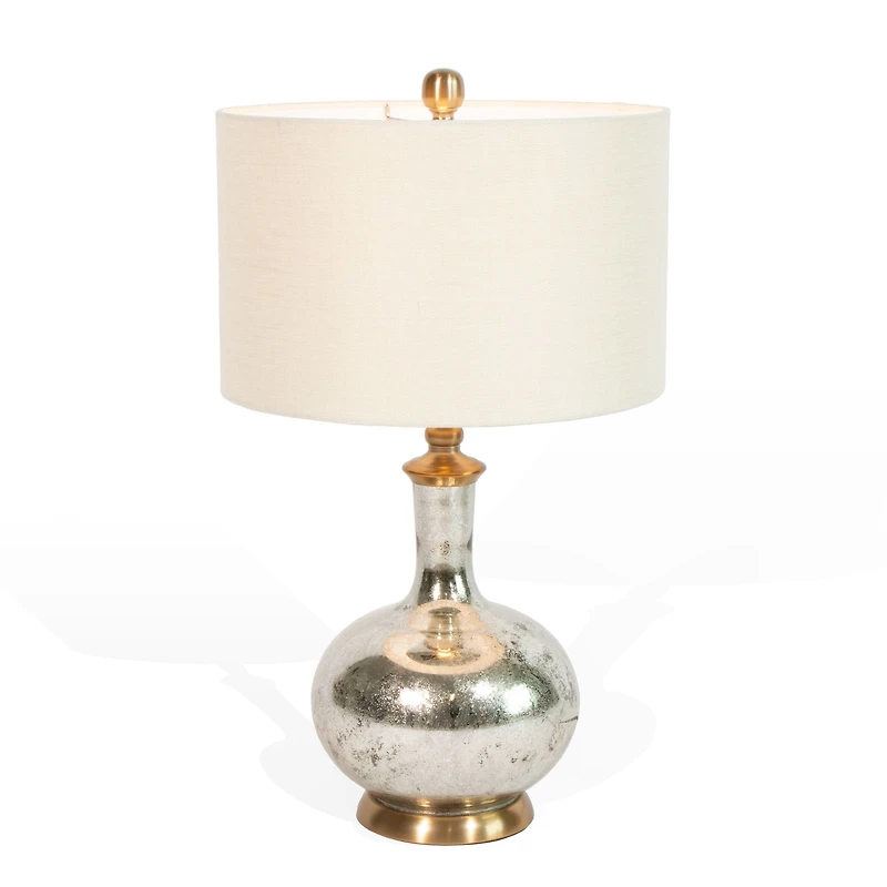 Lampe de table en verre Bianca