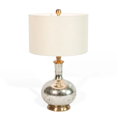 Lampe de table en verre Bianca