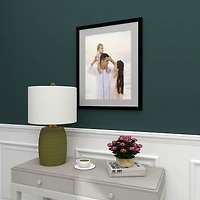 Lampe de table en verre vert Fiona