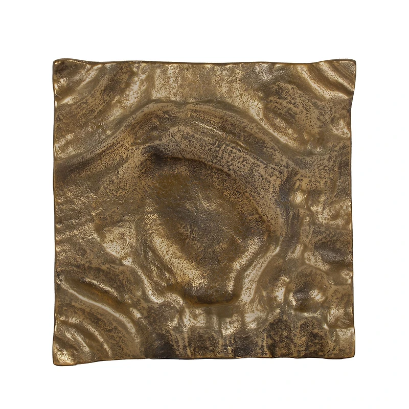 Amaya Small Metal Tray - Gold