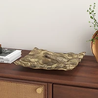 Amaya Small Metal Tray - Gold