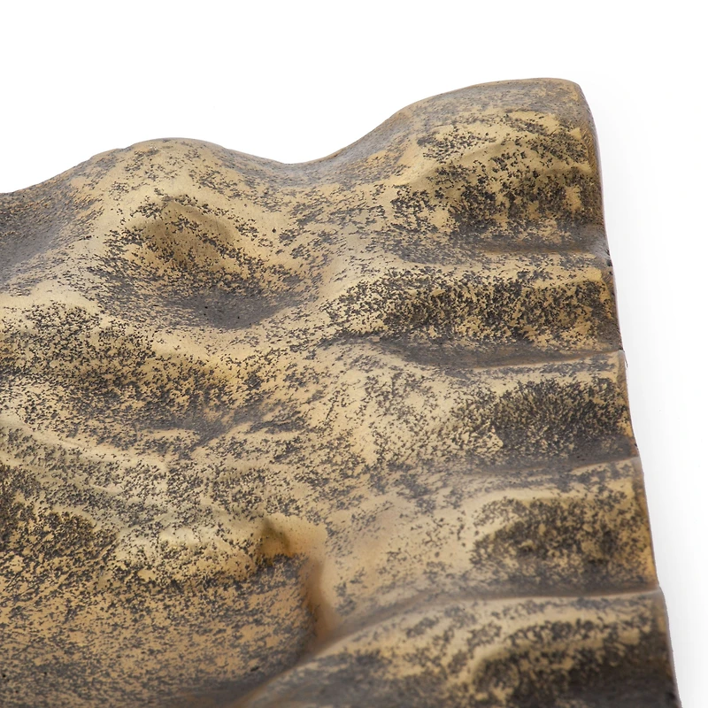 Amaya Large Metal Tray - Gold