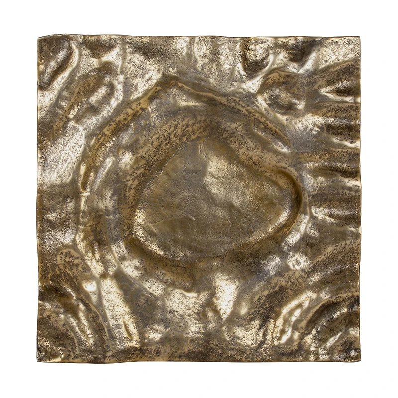Amaya Large Metal Tray - Gold
